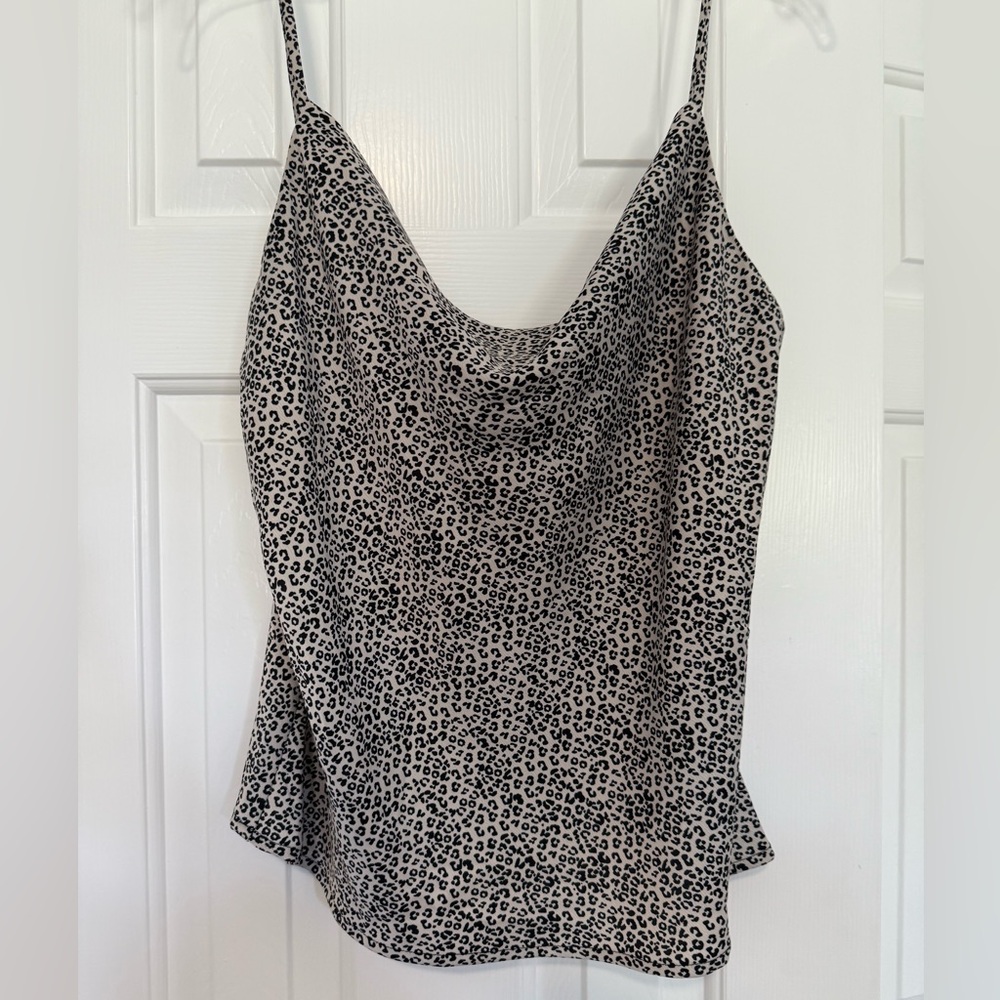 Wayf x BFF collection (Dede and Emily) cheetah camisole/tank